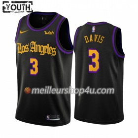 Maillot Basket Enfant Los Angeles Lakers Anthony Davis 3 2019-20 Nike City Creative Swingman